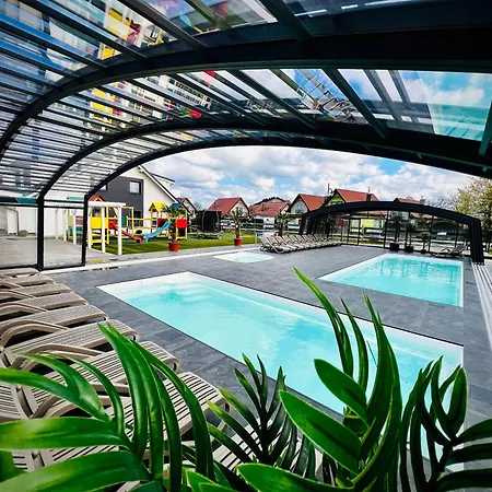 Kotwica Park - 3 Podgrzewane Baseny Pod Kopula *